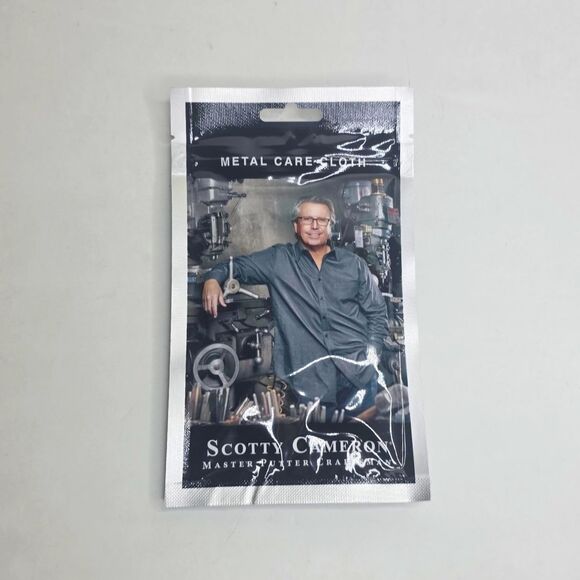 Scotty Cameron Golf Putter Metal Care Cloth - NEW - Picture 2 of 4